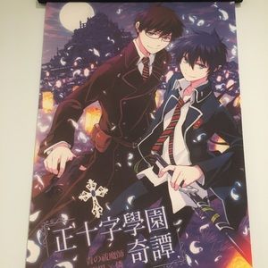 Blue Exorcist Anime Wall Scroll!!!!